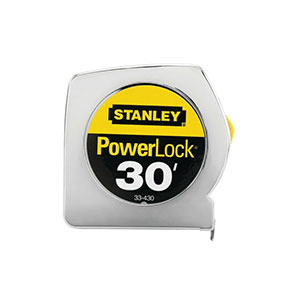 TAPE MEASURE - STANLEY 1" X 30'