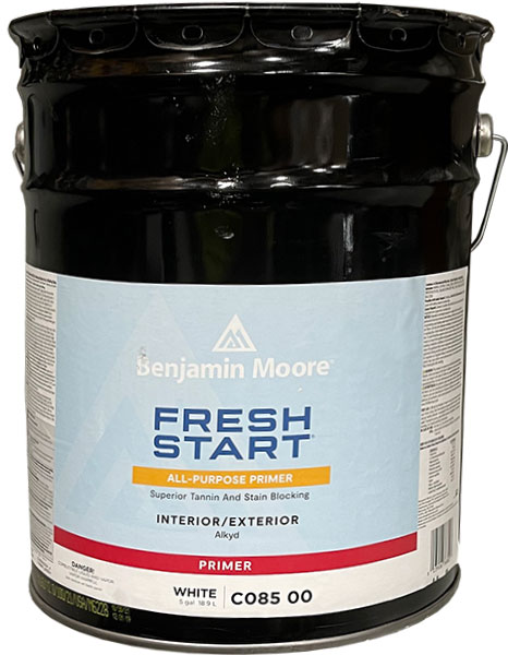 PRIMER - BENJAMIN MOORE  FRESH START OIL TO LATEX (5 Gal C085)