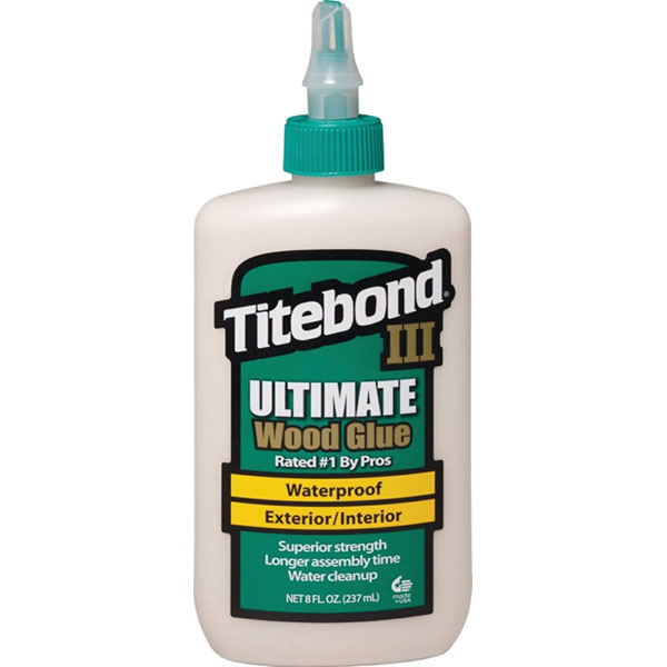 GLUE - WOOD TITEBOND 3  8OZ.