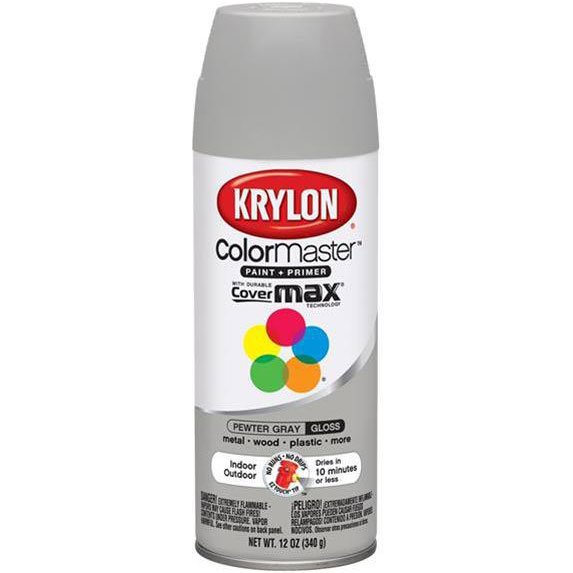 SPRAY PAINT - KRYLON GRAY GLOSS