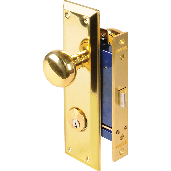 MORTISE LOCK - MKS #9DWLH BRASS