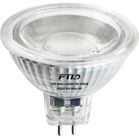 BULB - 5W MR16 LED 30K NON-DIM