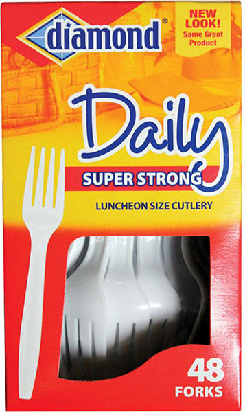 FORK -  PLASTIC HD PK/48