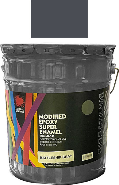 PAINT - GC SUPER ENAMEL BATTLESHIP GRAY 5G