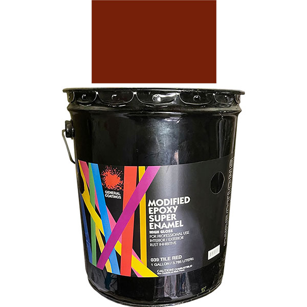 PAINT - GC SUPER ENAMEL TILE RED 5G