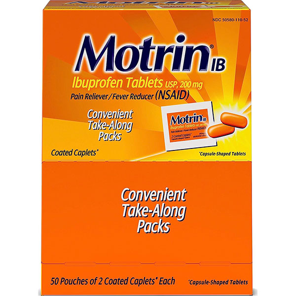 MOTRIN IB - 2 PACK - 50CT CAPLET