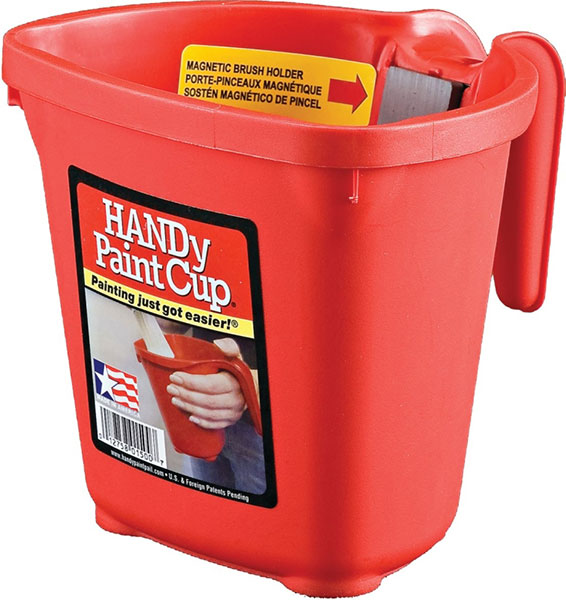 PAINT CUP -  HANDY 1 PT RED