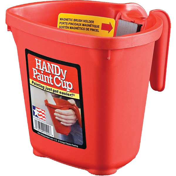 PAINT CUP -  HANDY 1 PT RED