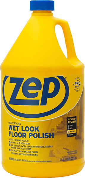 FLOOR POLISH - ZEP WET LOOK GAL.