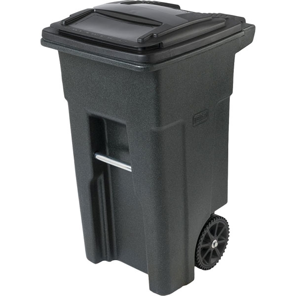 GARB CAN - GREEN 32 GAL ROLLOUT