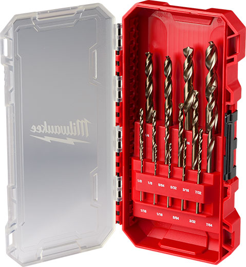 DRILL BIT SET - MILWUAKEE HELIX 15PC