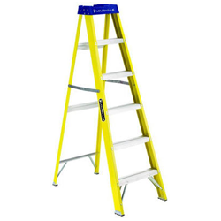 LADDER - FIBERGLASS 6' TYPE I YELLOW