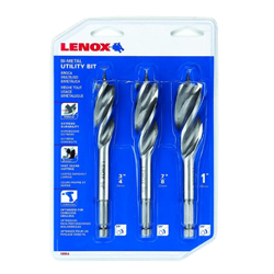 UTILITY BIT SET - LENOX 3PC