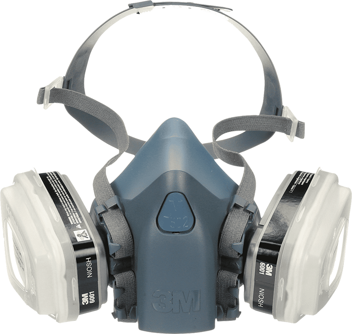 RESPIRATOR - 3M DUAL CART