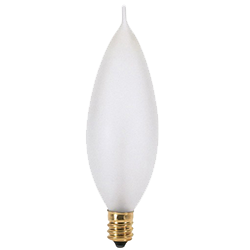 BULB - 40W FROST FLAME CAN