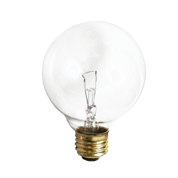 BULB - 40W G25 MED CLEAR
