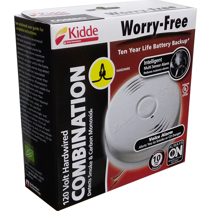 COMBO ALARM - 10 YR. HARDWIRE