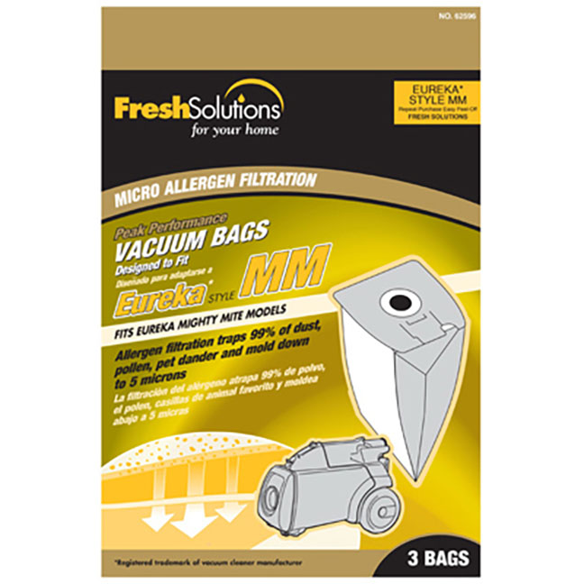 VACUUM BAG - EUREKA TYPE MM PK/3
