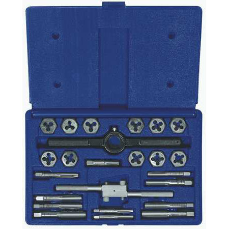 TAP & DIE SET -  24 PC. W/CASE