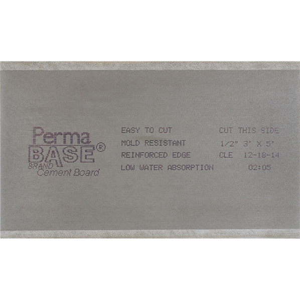 HARDIEBACKER BOARD -  1/2"