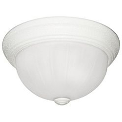 FIXTURE - 11" FROST WHITE